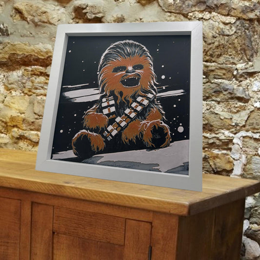 Chewbacca Chibi 3D Printed Fan Art