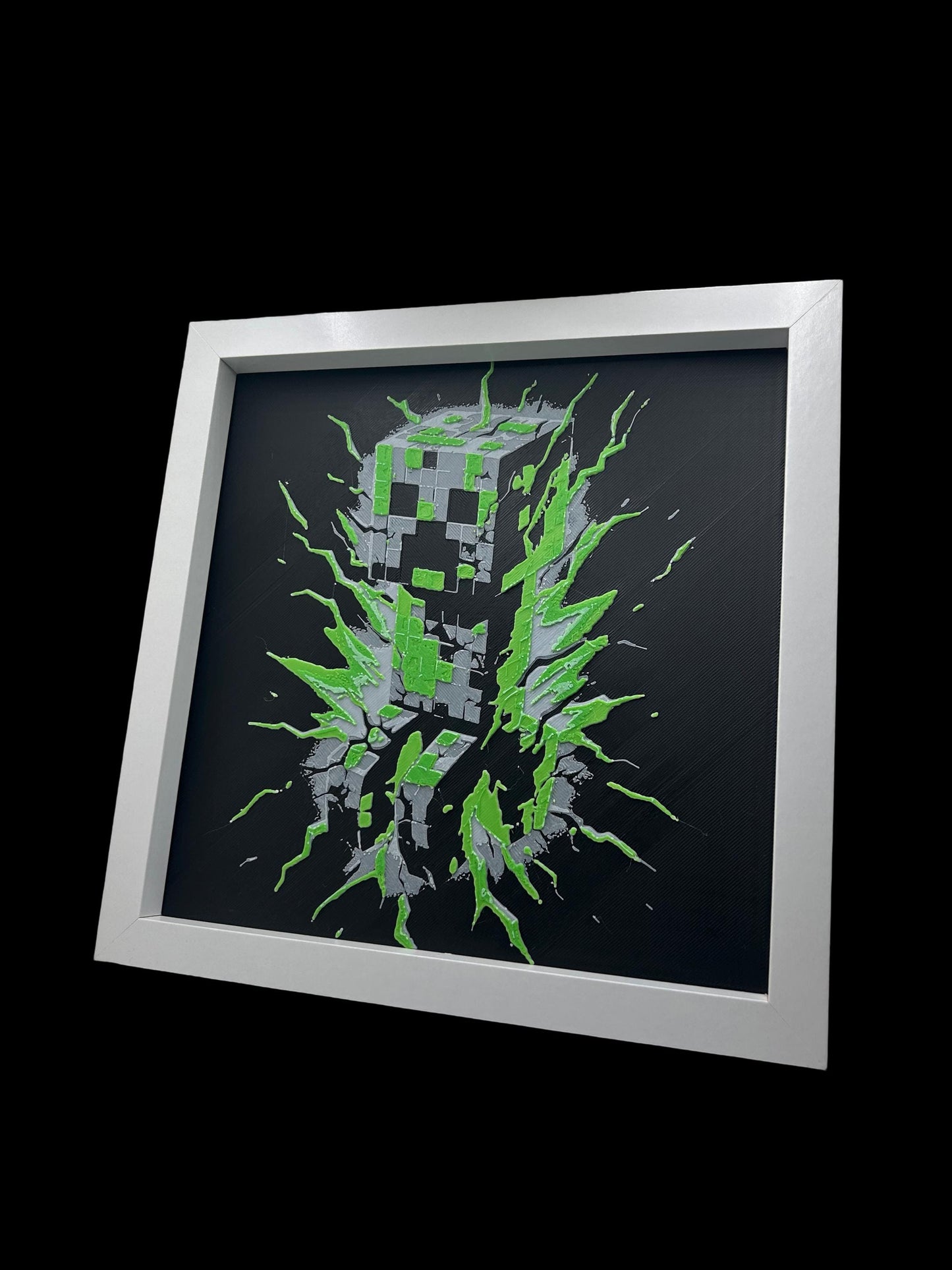 Creeper from The Minecraft Movie 3D Printed Fan Art