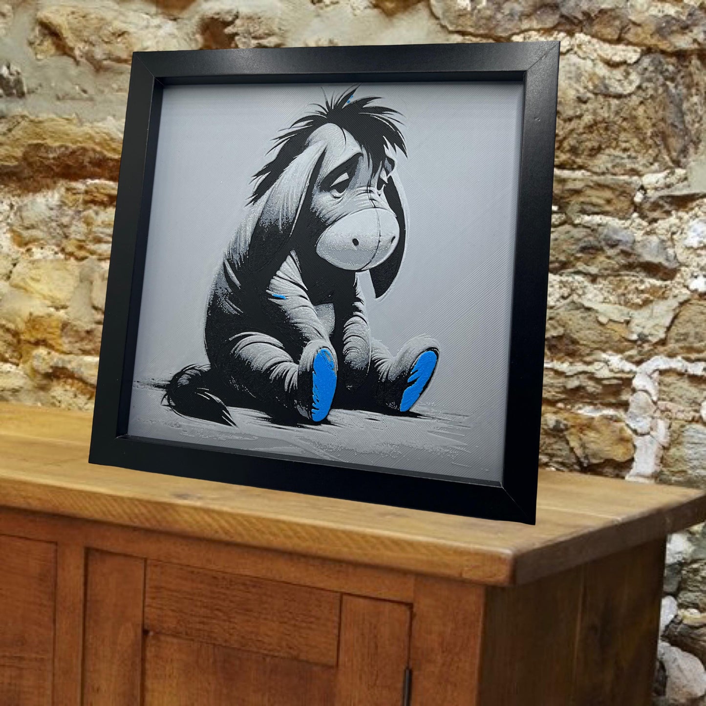 Eeyore - Winnie the Pooh 3D Printed Fan Art