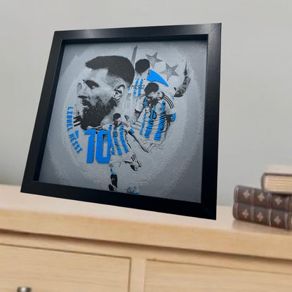 Lionel Messi 3D Printed Fan Art