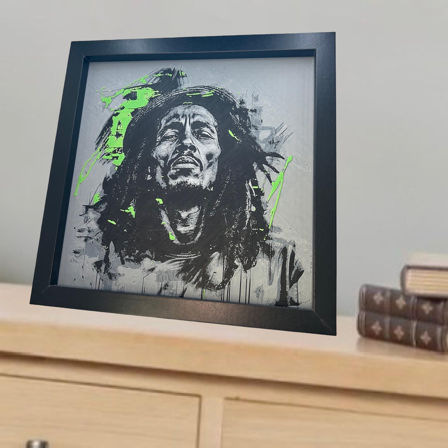 Bob Marley 3D Printed Fan Art
