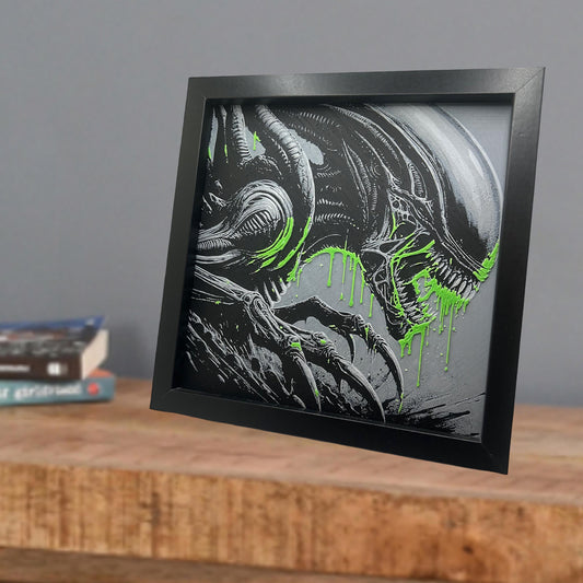 Alien Xenomorph 3D Printed Fan Art