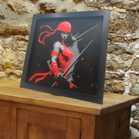 Elektra 3D Printed Fan Art
