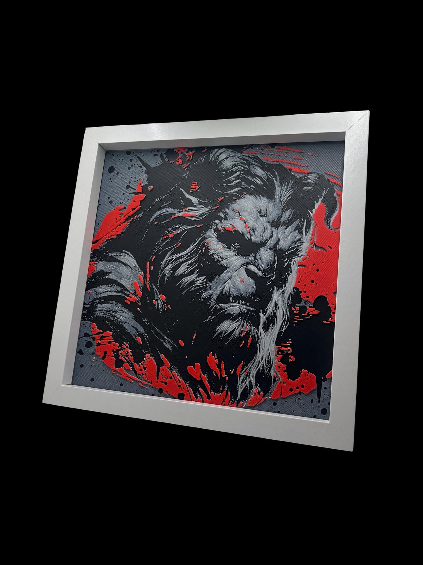 The Beast - Beauty and the Beast 3D Printed Fan Art