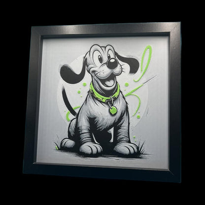 Pluto The Dog 3D Printed Fan Art