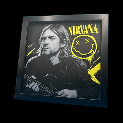 Kurt Cobain - Nirvana 3D Printed Fan Art