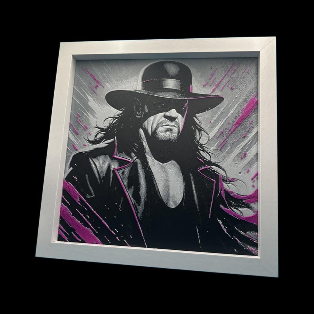The Undertaker - WWE 3D Printed Fan Art