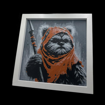Wicket the Ewok 3D Printed Fan Art