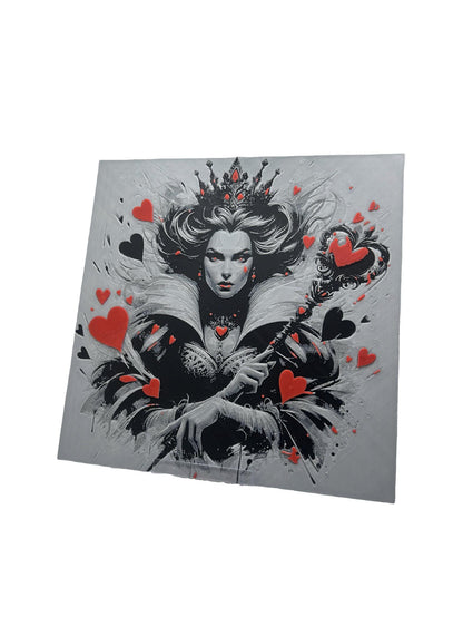 The Red Queen - Alice in Wonderland 3D Printed Fan Art