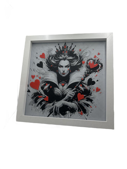 The Red Queen - Alice in Wonderland 3D Printed Fan Art