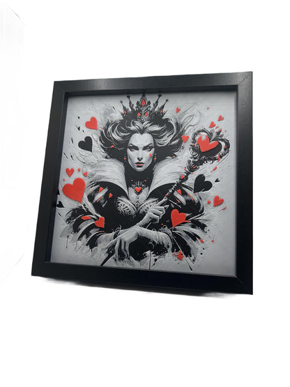 The Red Queen - Alice in Wonderland 3D Printed Fan Art