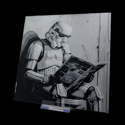 Stormtrooper Pooper 3D Printed Fan Art