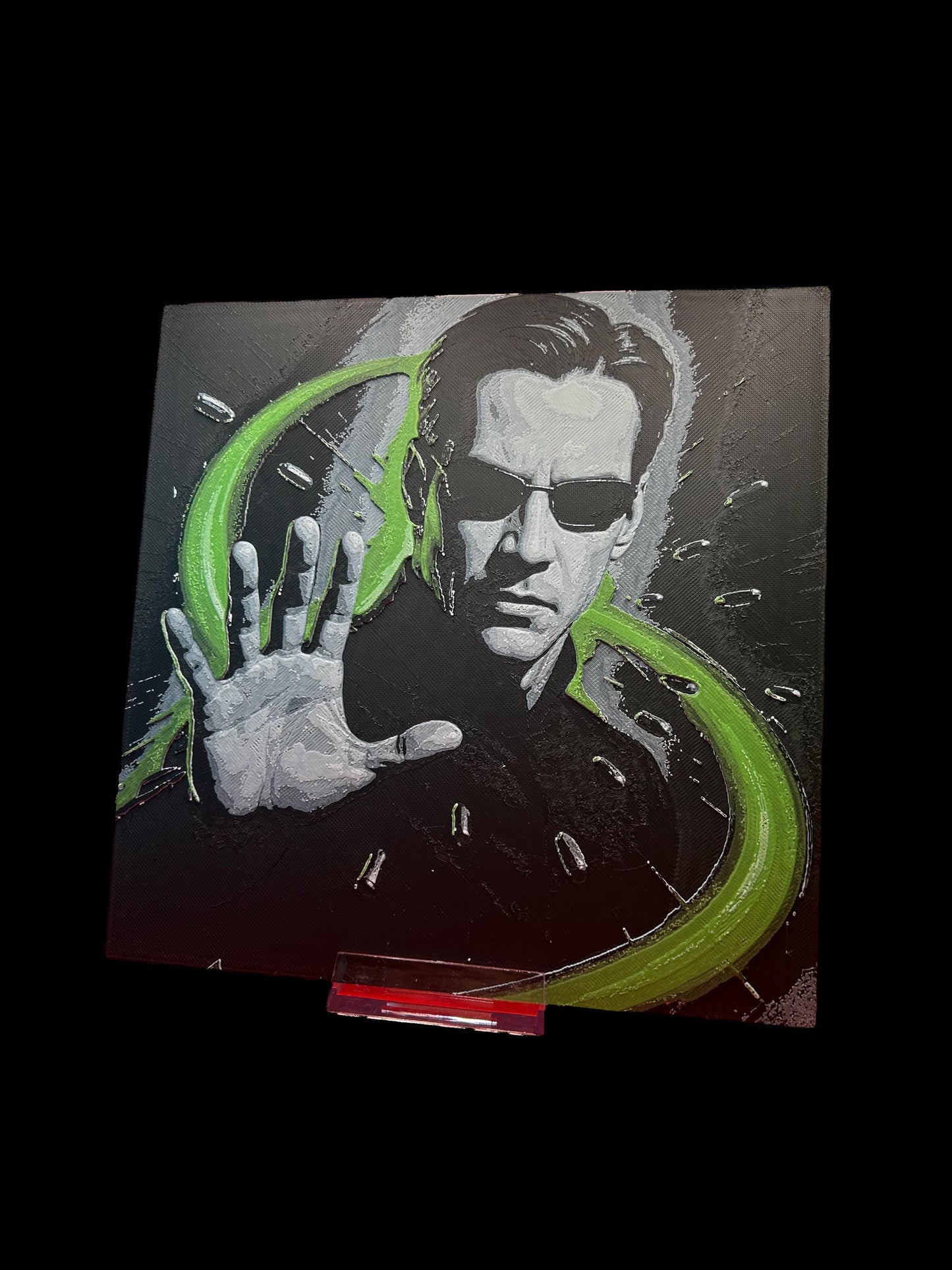 Neo - The Matrix 3D Printed Fan Art