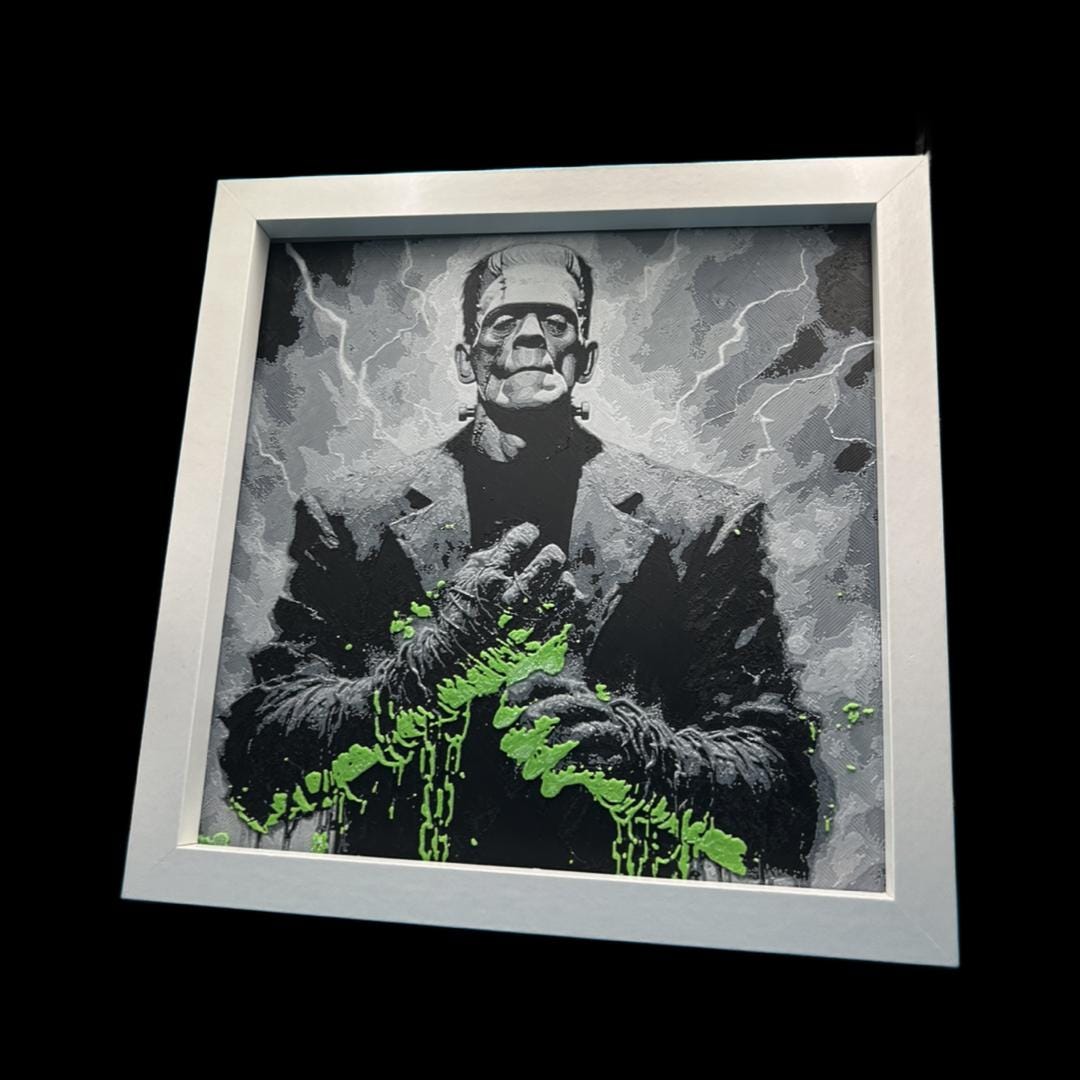 The Frankenstein Monster 3D Printed Fan Art