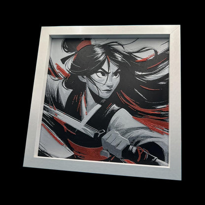 Mulan 3D Printed Fan Art