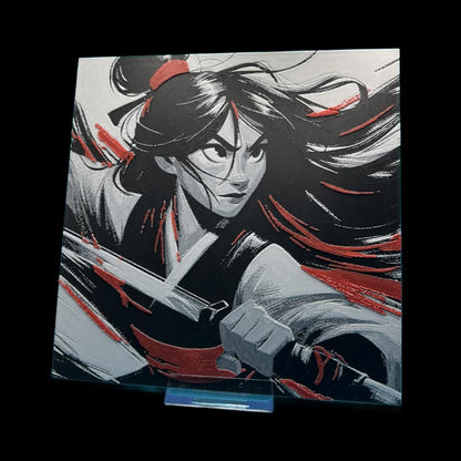 Mulan 3D Printed Fan Art