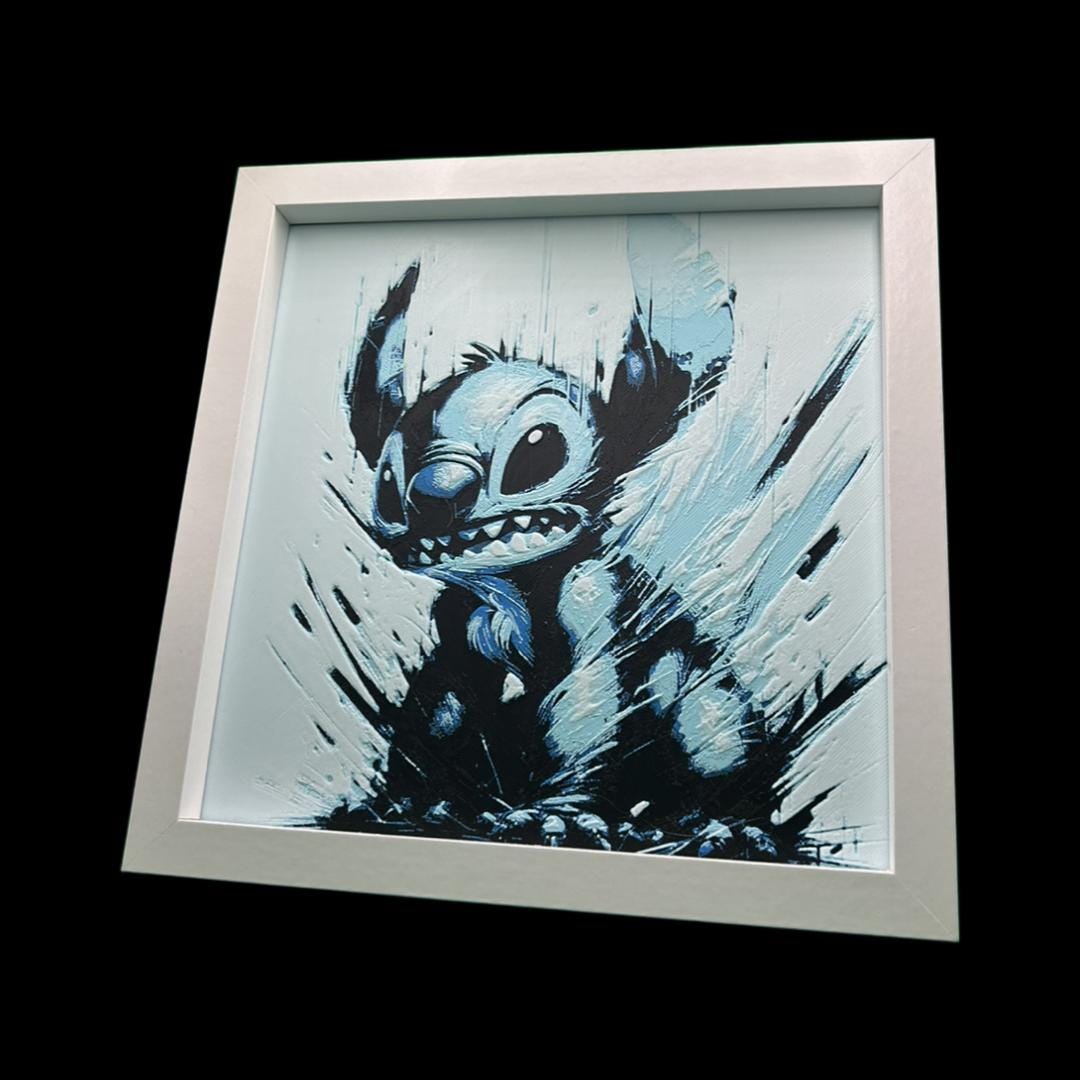 Stitch 3D Printed Fan Art