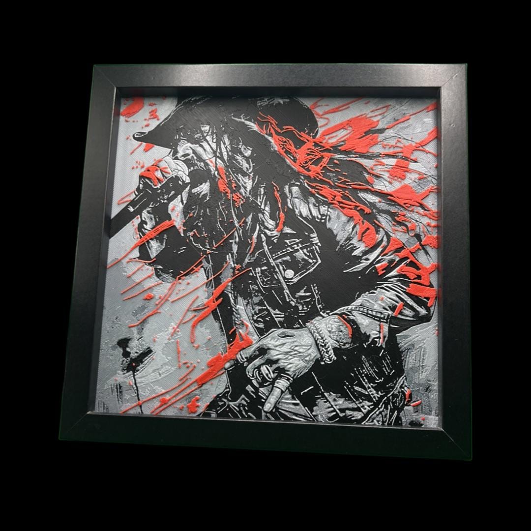 Rob Zombie 3D Printed Fan Art