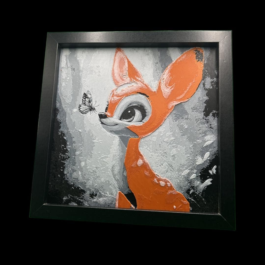Bambi 3D Printed Fan Art