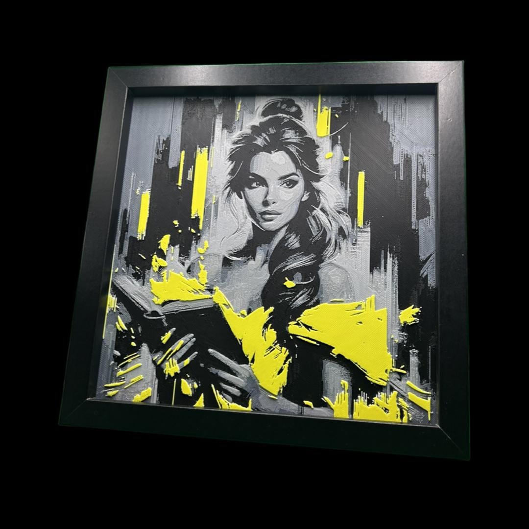 Belle - Beauty and the Beast  3D Printed Fan Art