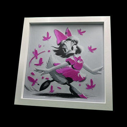 Daisy Duck 3D Printed Fan Art