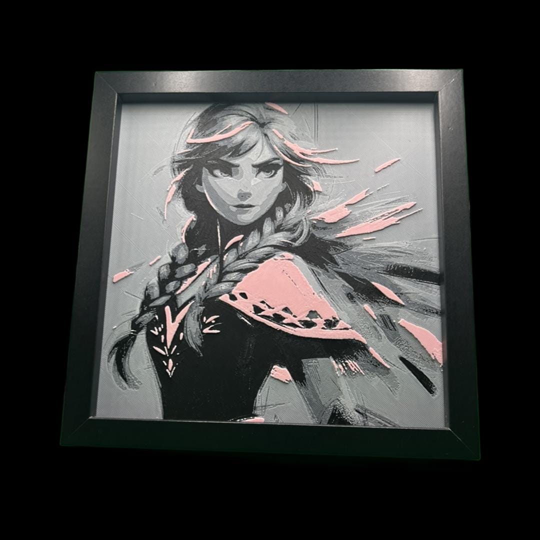 Anna - Frozen 3D Printed Fan Art