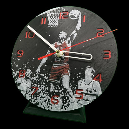 Michael Jordan 3D Printed Wall Clock