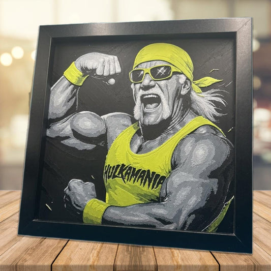Hulk Hogan - WWE 3D Printed Fan Art