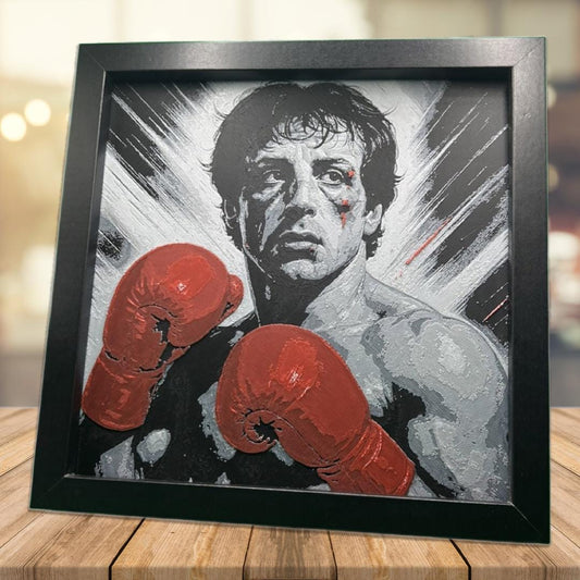 Rocky Balboa Printed Fan Art