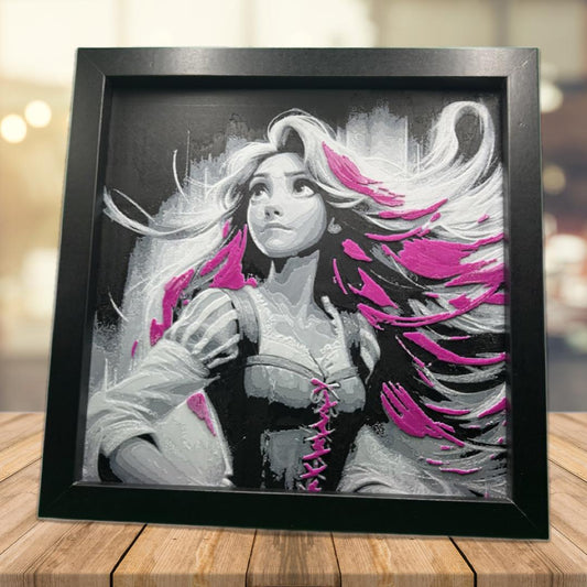 Rapunzel 3D Printed Fan Art