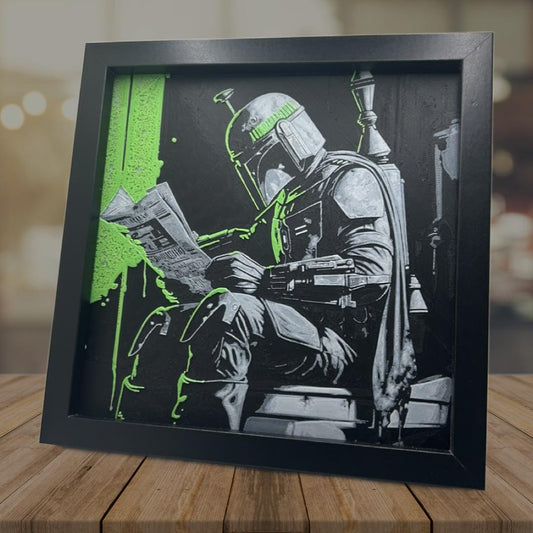 Boba Fett Pooper 3D Printed Fan Art