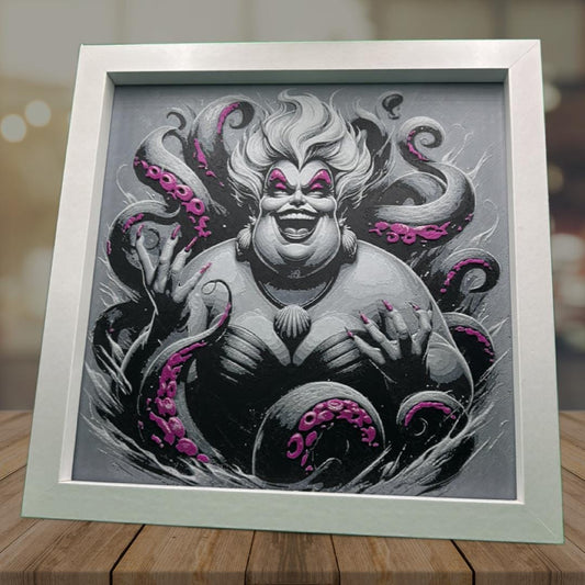 Ursula - The Little Mermaid 3D Printed Fan Art