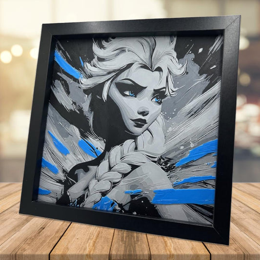 Elsa the Snow Queen 3D Printed Fan Art