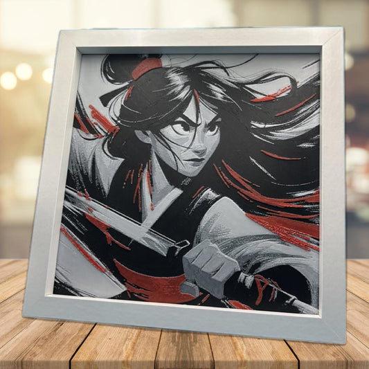 Mulan 3D Printed Fan Art