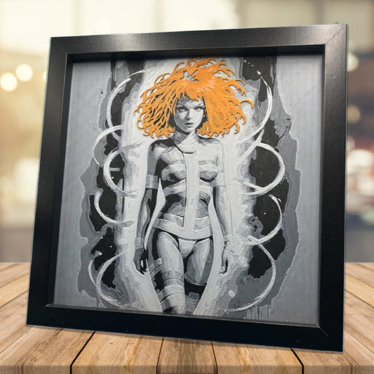 Leeloo Dallas - The Fifth Element 3D Printed Fan Art