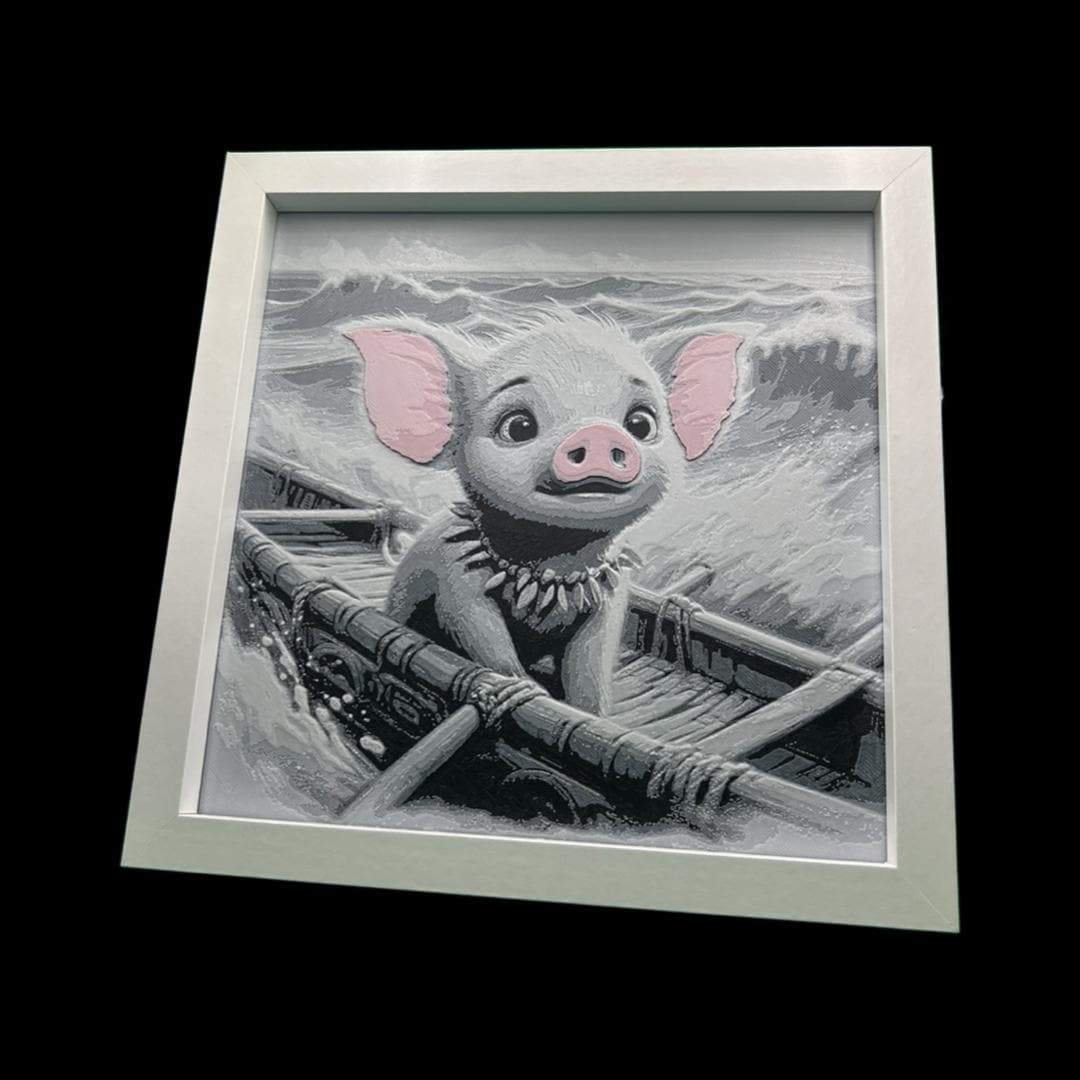 Pue - Moana 3D Printed Fan Art