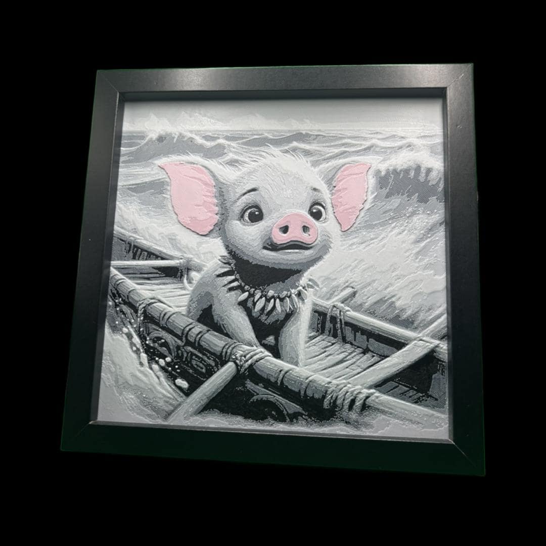 Pue - Moana 3D Printed Fan Art
