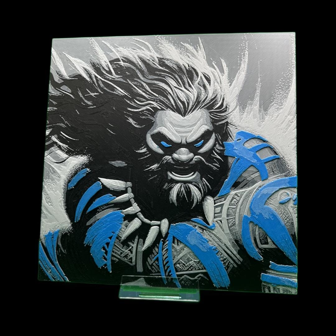 Maui - Moana 3D Printed Fan Art