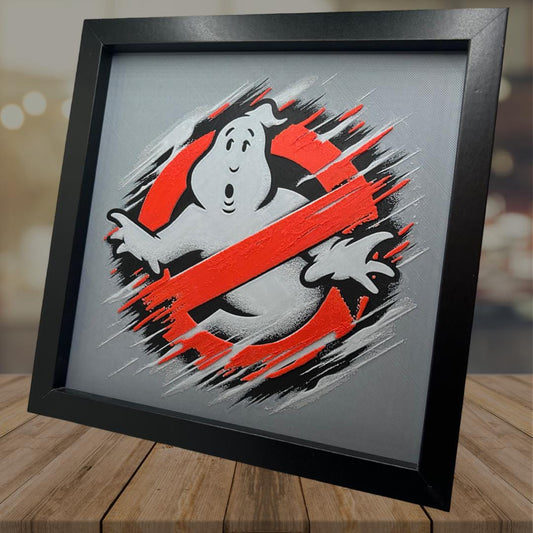 Ghostbusters Logo 3D Printed Fan Art