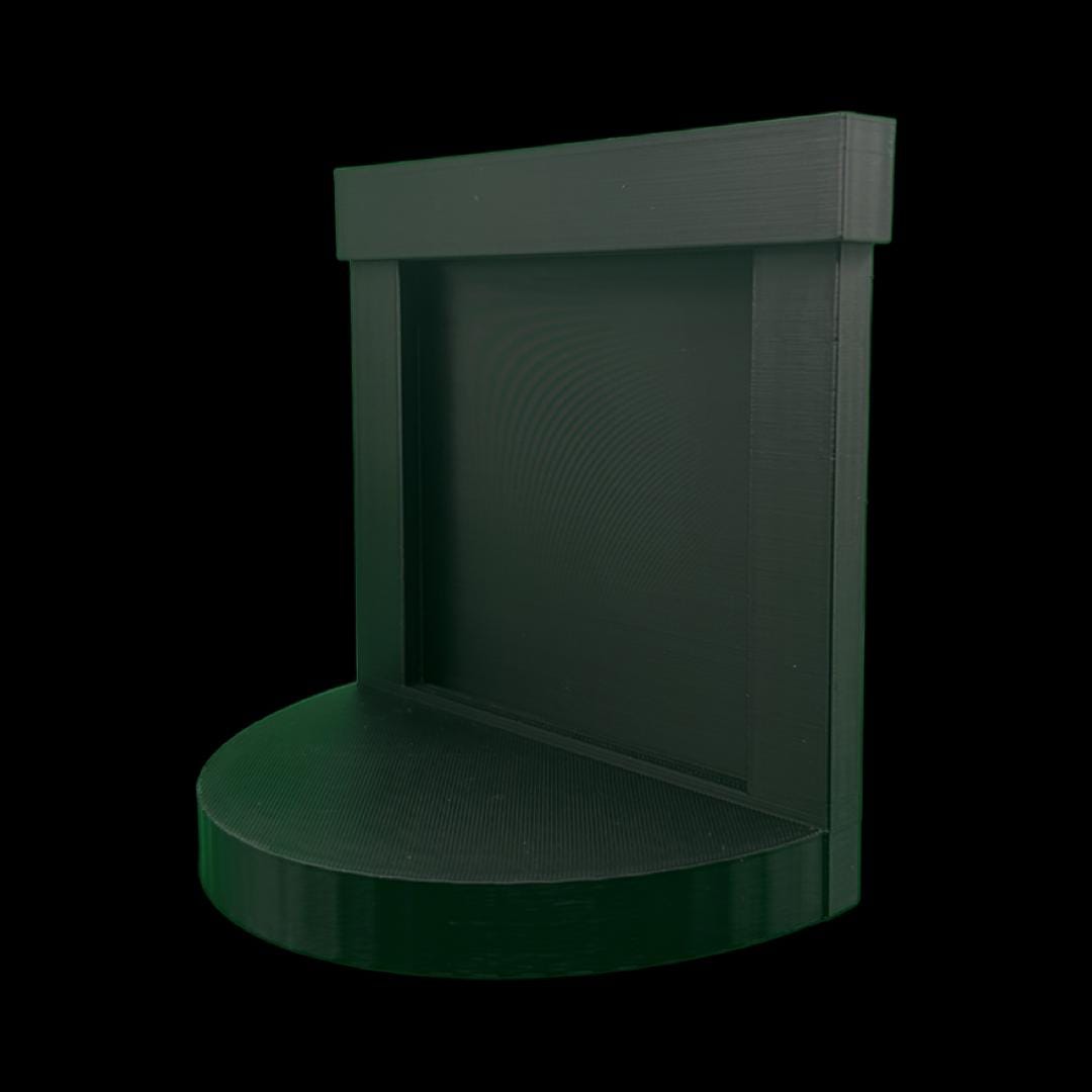 Blue the Raptor Funko Pop Stand with  3D Printed Art Backdrop