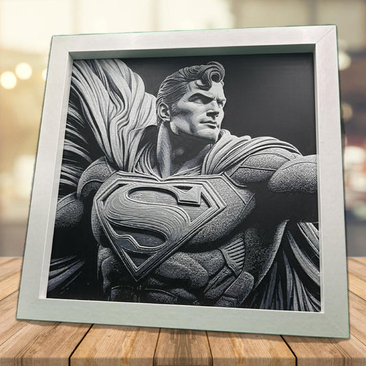 Superman 3D Printed Fan Art
