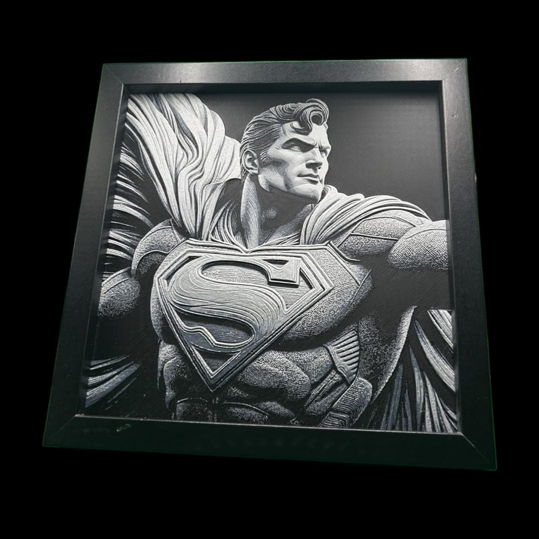 Superman 3D Printed Fan Art