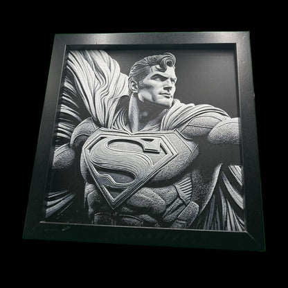 Superman 3D Printed Fan Art