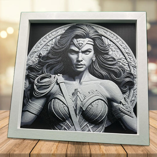 Wonder Woman 3D Printed Fan Art