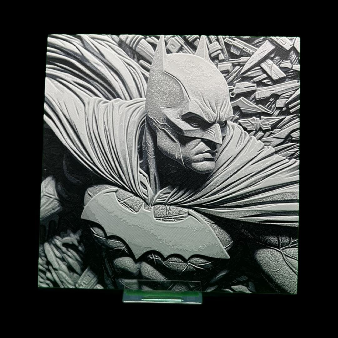 Batman 3D Printed Fan Art