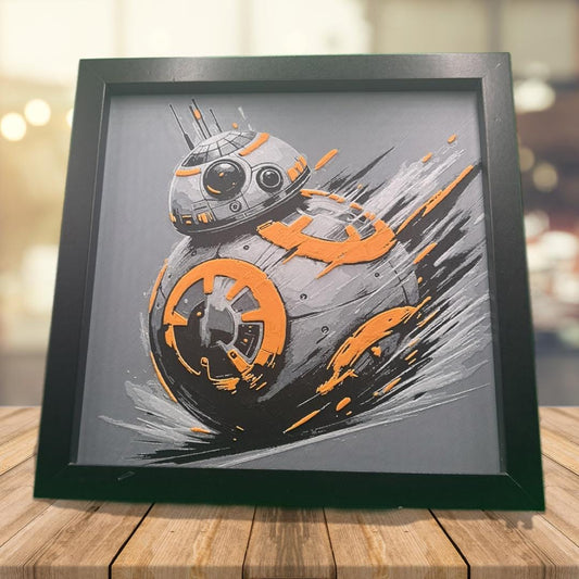 BB-8 3D Printed Fan Art