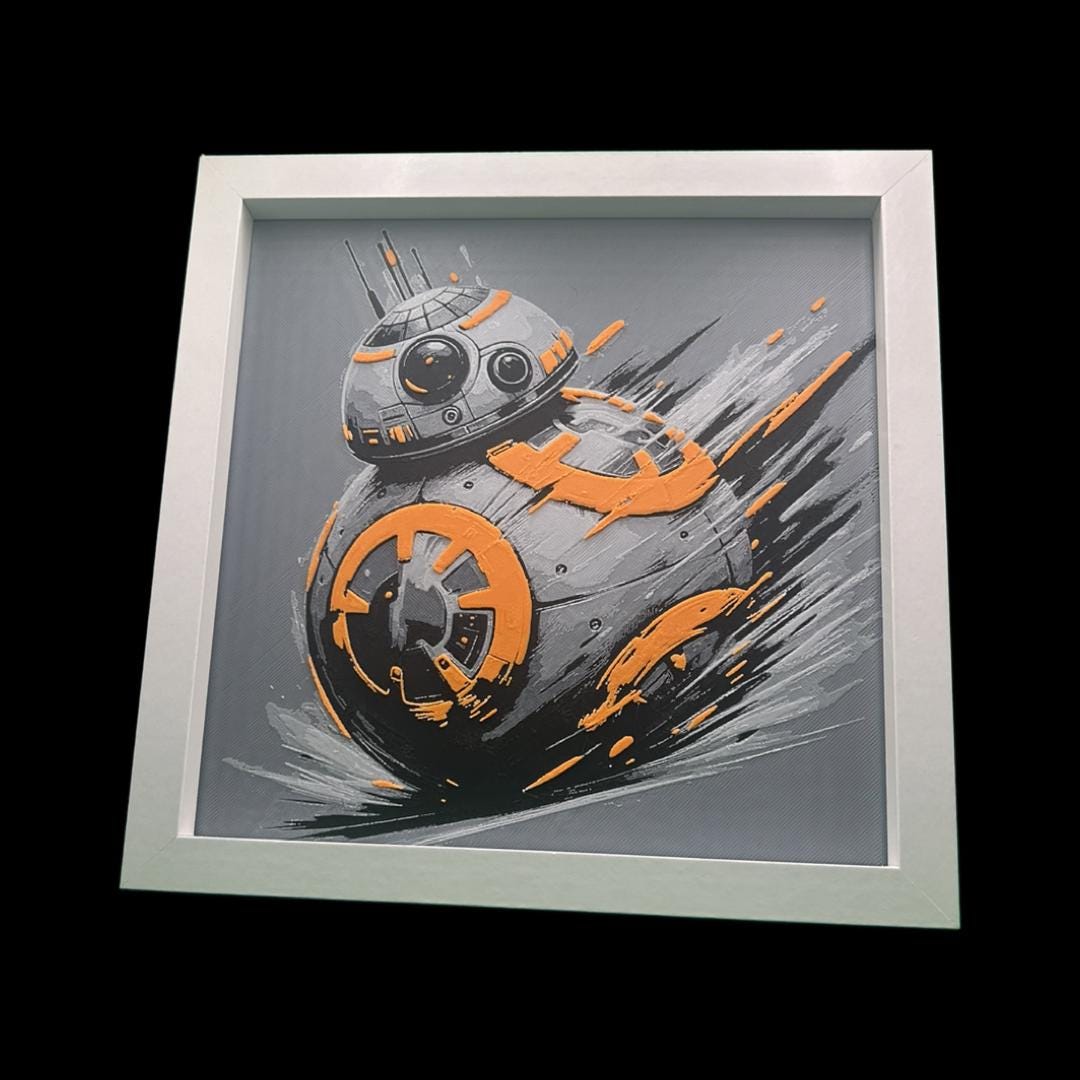 BB-8 3D Printed Fan Art