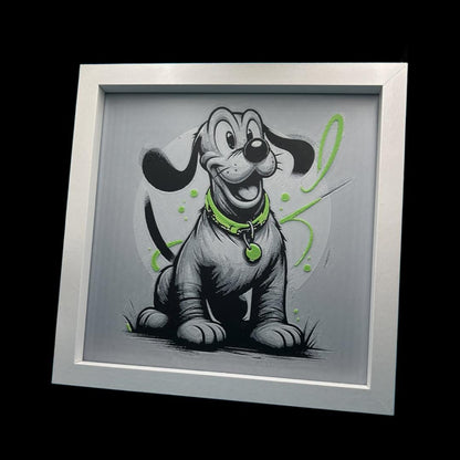 Pluto The Dog 3D Printed Fan Art