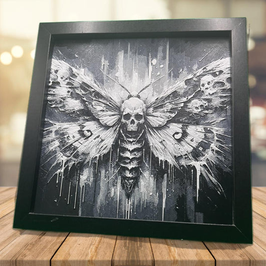 Deaths Head Hawkmoth 3D Printed Fan Art