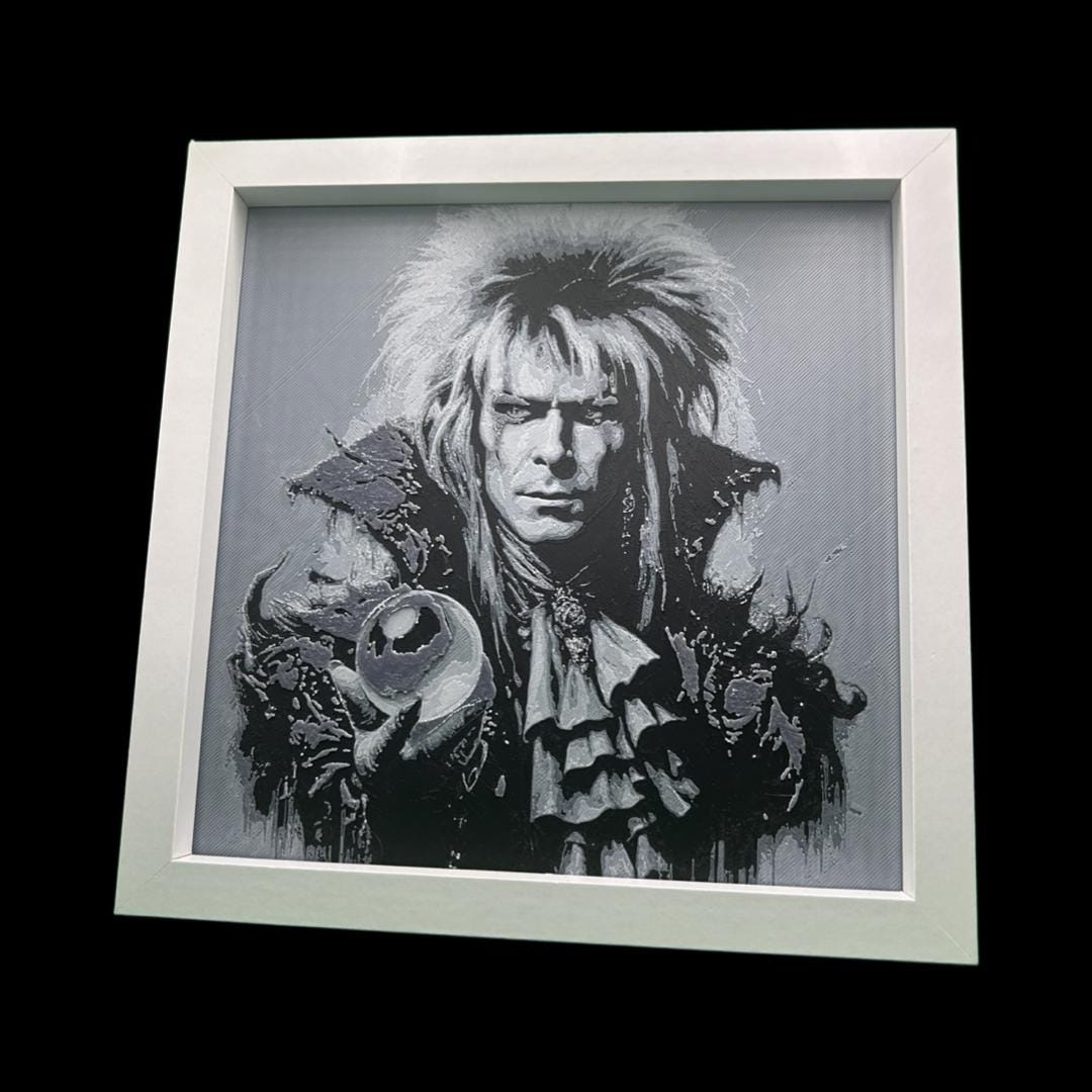 Jareth The Goblin King - The Labyrinth 3DPrinted Fan Art
